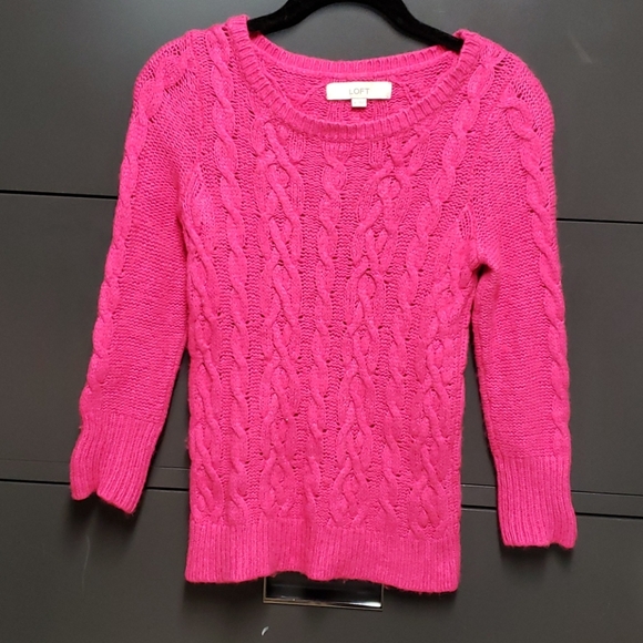 💋Loft pink sweater XS - Picture 1 of 3